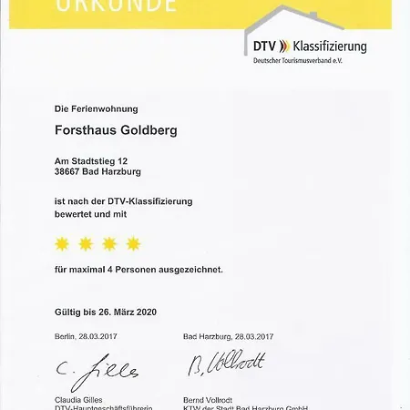 Ferienwohnung Forsthaus Goldberg Bad Harzburg Exterior foto